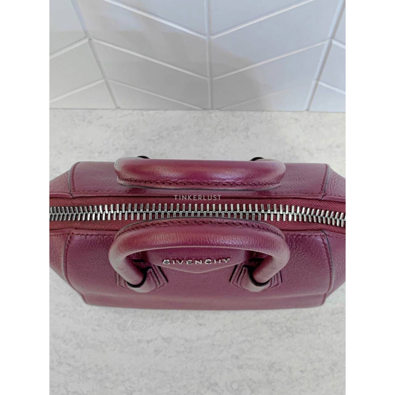 Givenchy Antigona Mini Red Wine 2018 Satchel