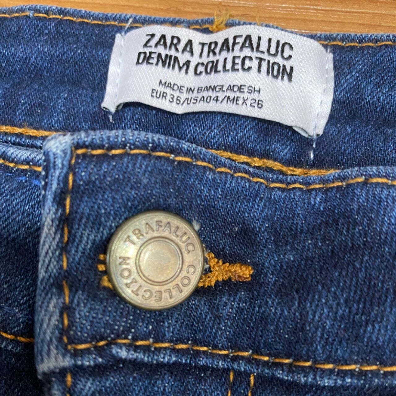 Zara Dark Blue Skinny Jeans