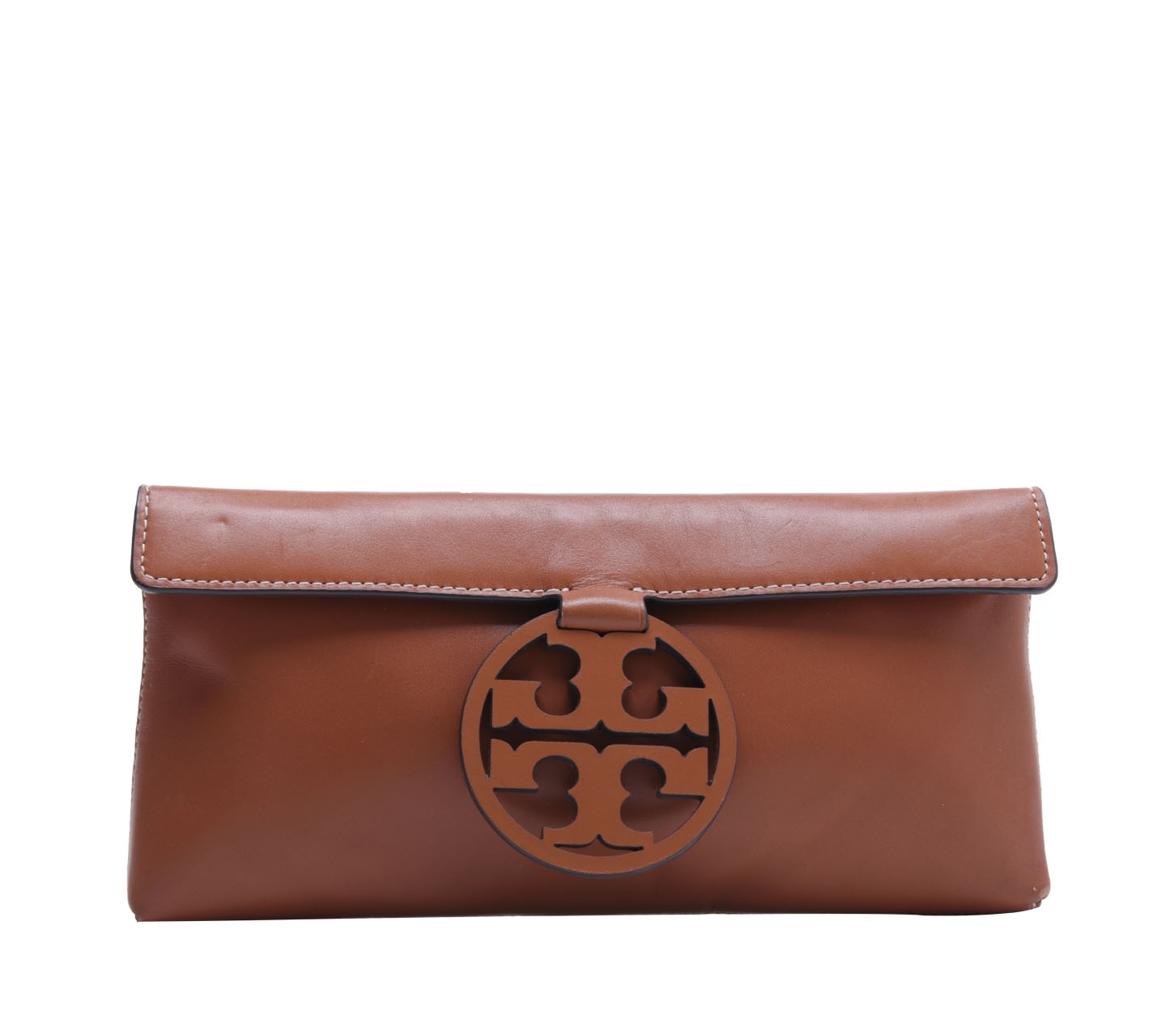 Tory Burch Brown Miller Clutch