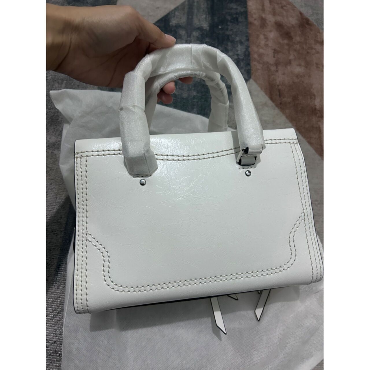 Marc Jacobs White Sling Bag