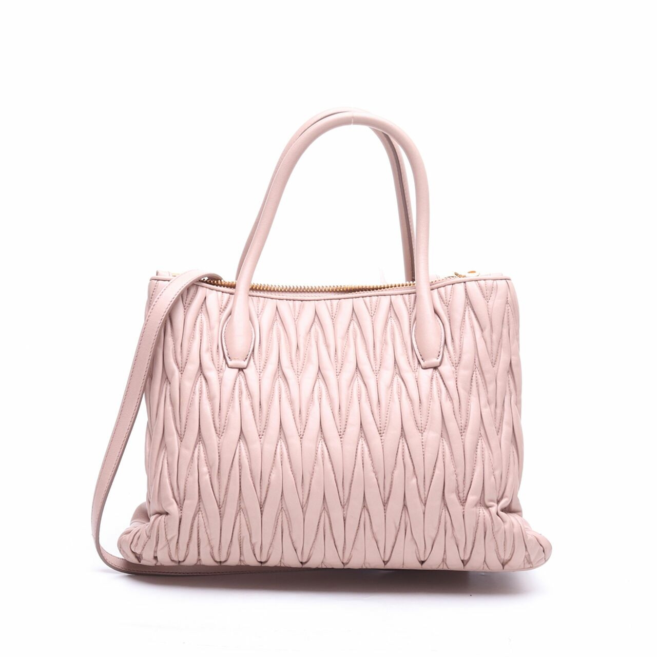 Miu Miu Matelasse Satchel Bag