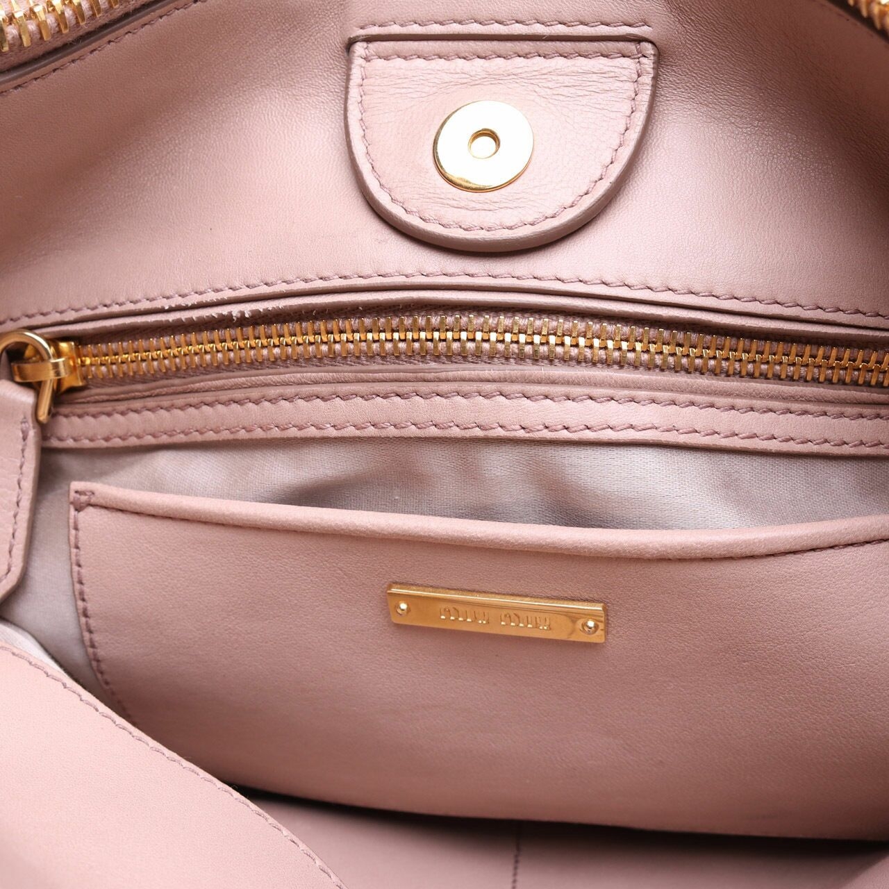 Miu Miu Matelasse Satchel Bag