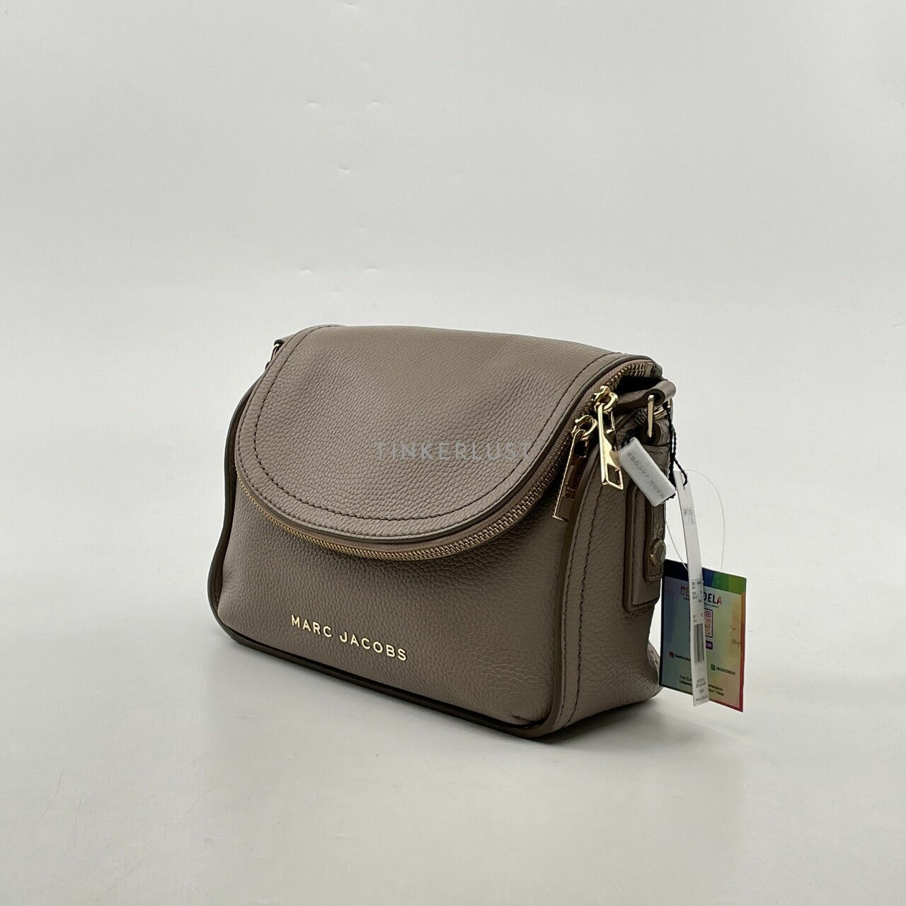 Marc Jacobs Mini Groove Crossbody in Greige GHW M0016932