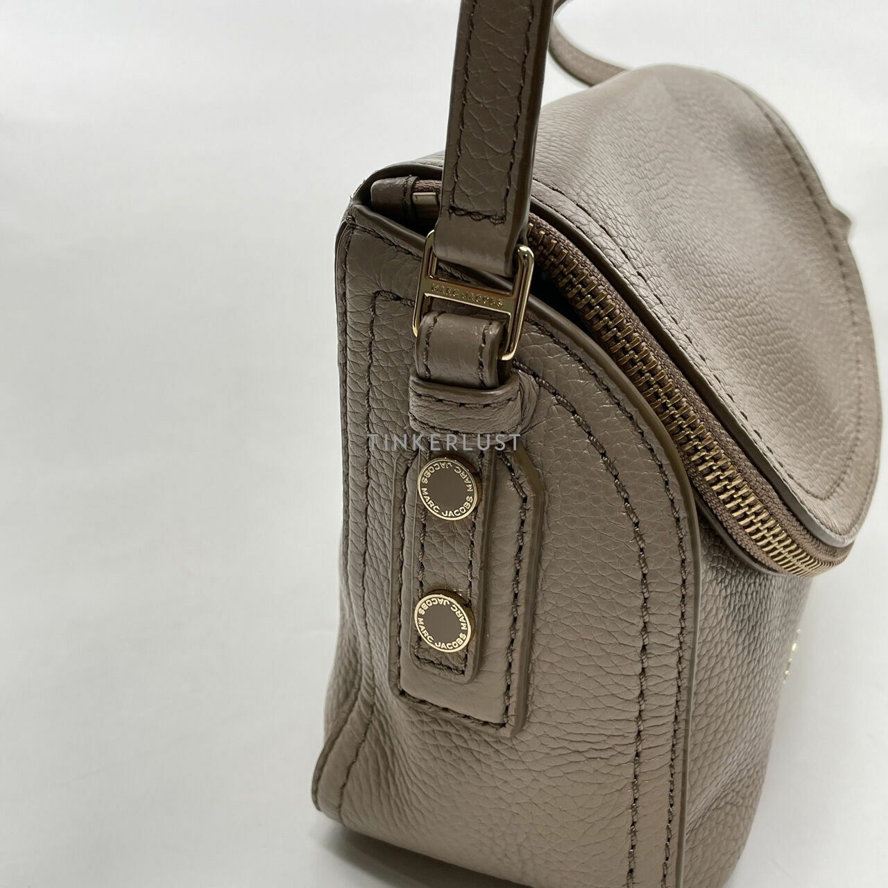 Marc Jacobs Mini Groove Crossbody in Greige GHW M0016932