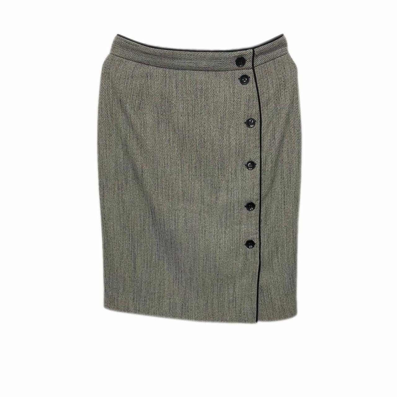 H&M Grey Midi Skirt