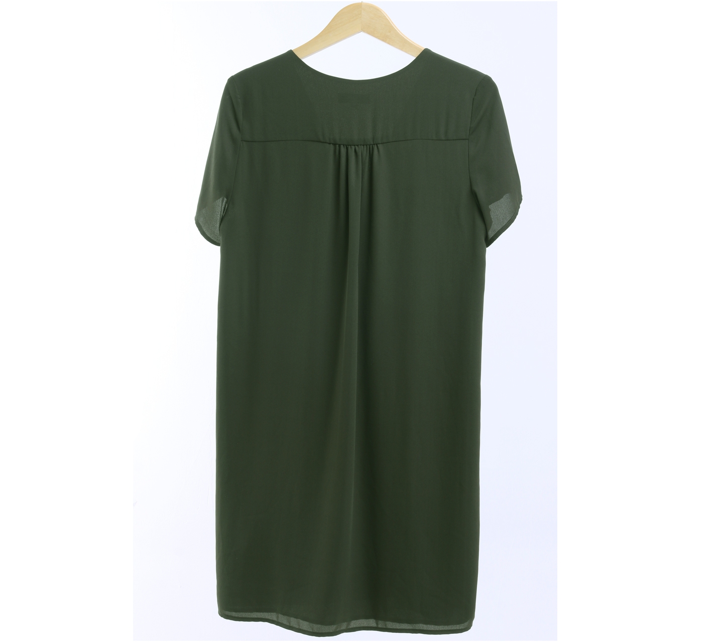 New Look Army Surplice Mini Dress