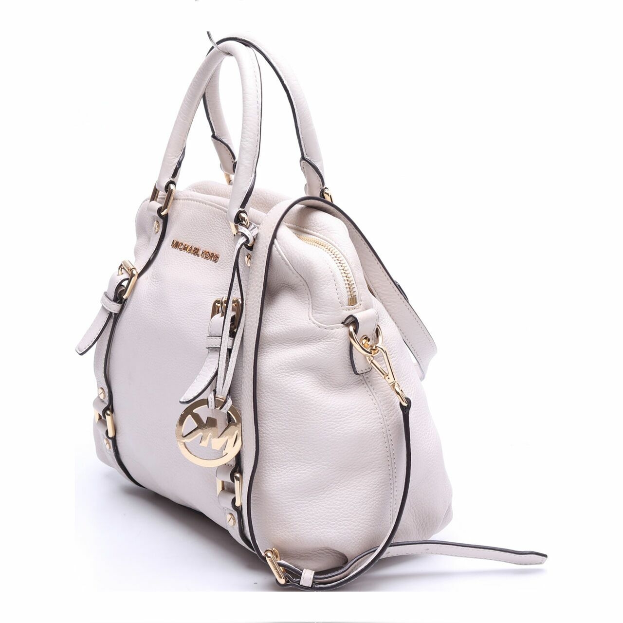 Michael Kors Beige Satchel