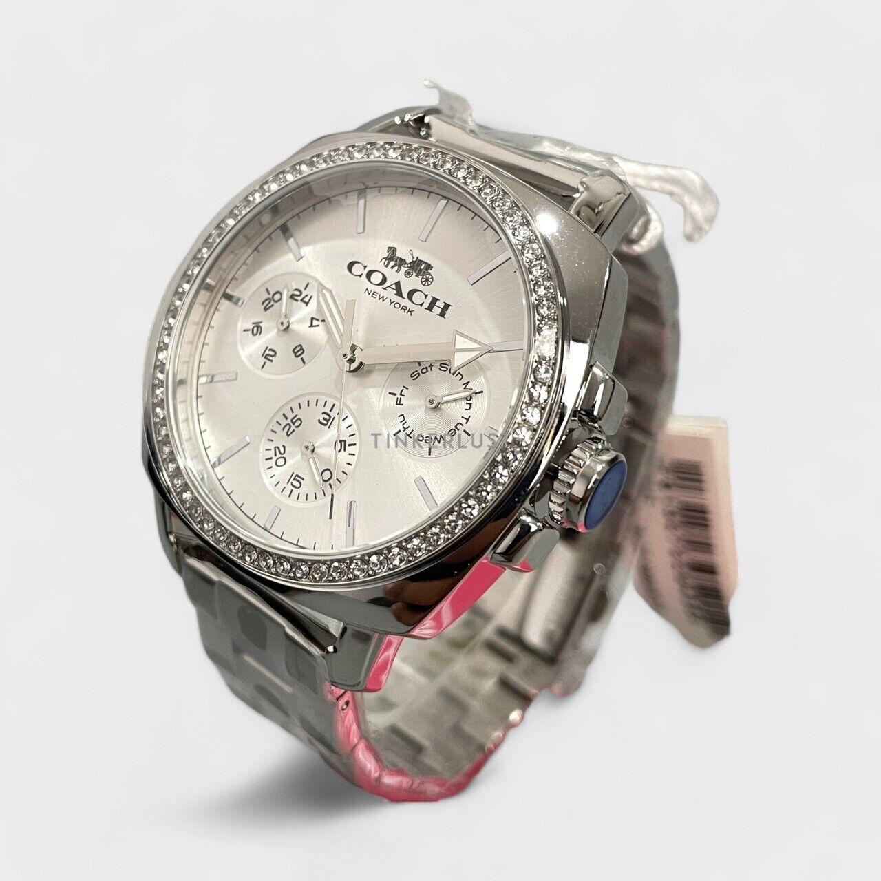 Coach Boyfriend Silver Stainless Steel Watch