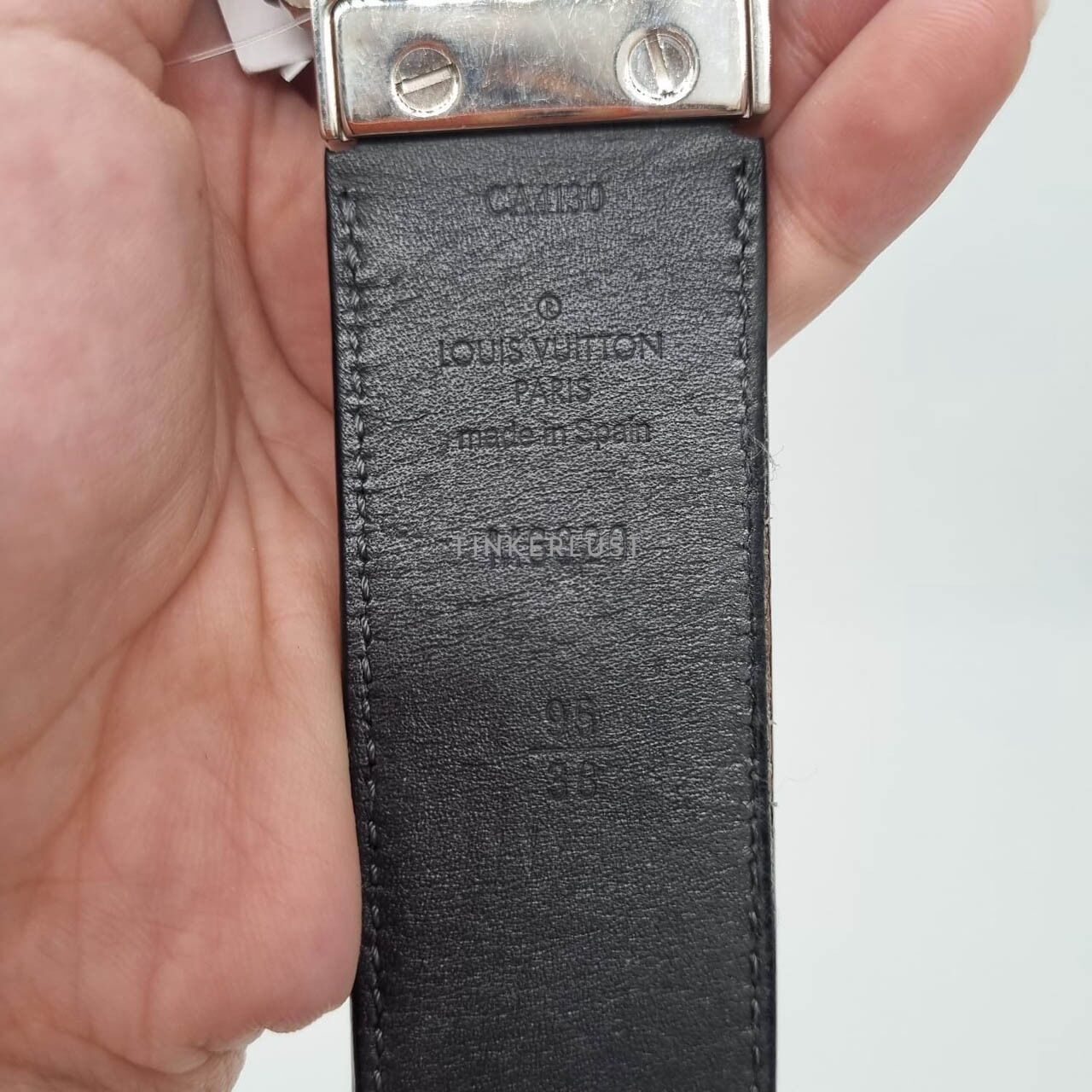 Louis Vuitton M6820 Avantour Black 2010 Belt