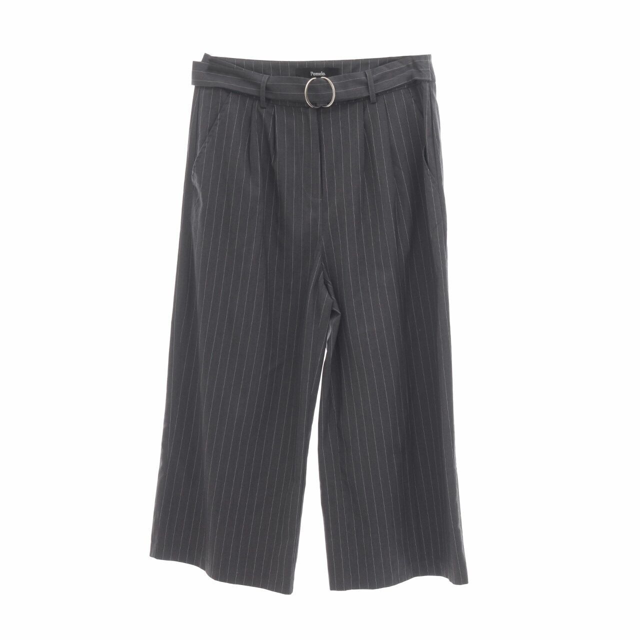 Pomelo. Dark Grey Stripes Long Pants