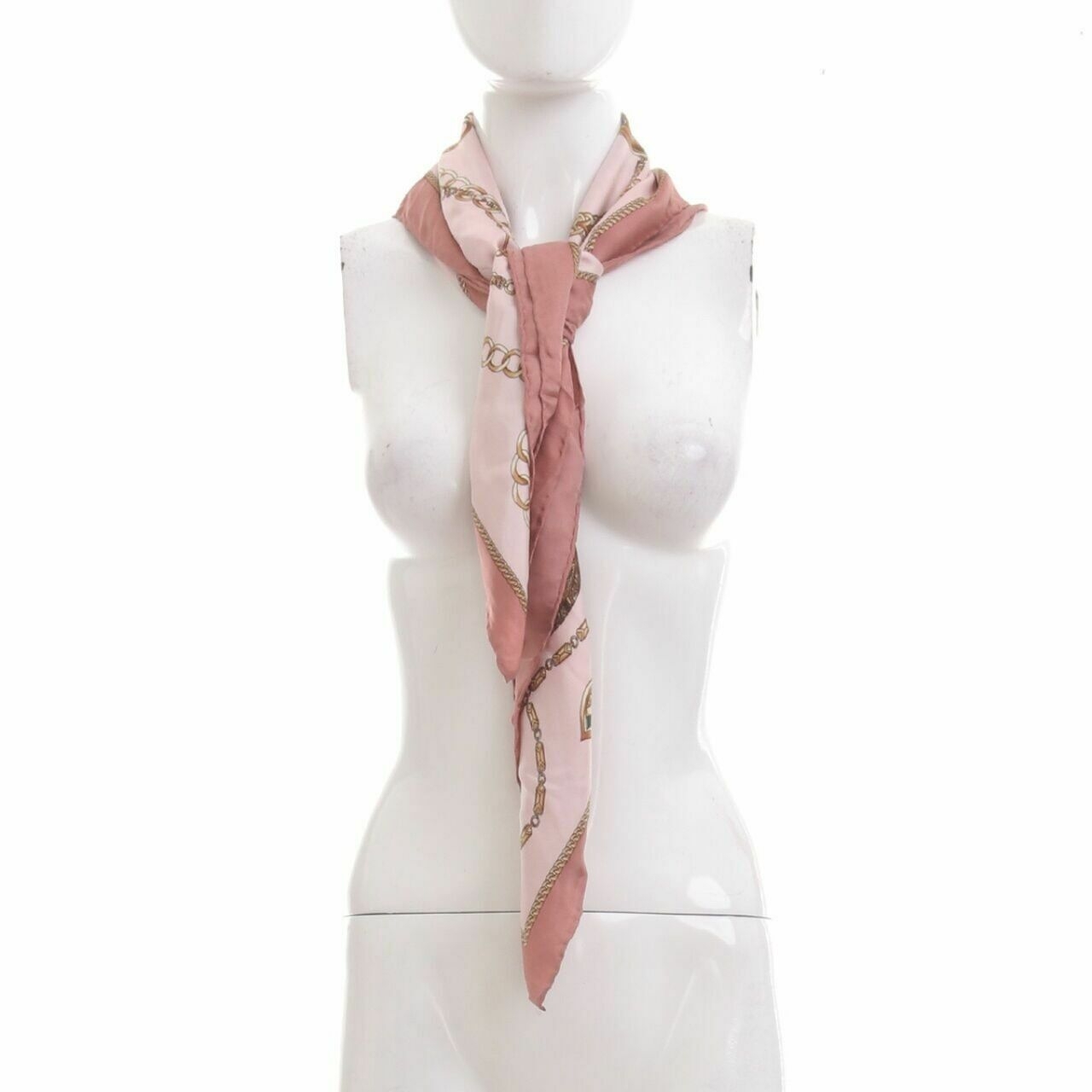 Hermes Dusty Pink Scarf