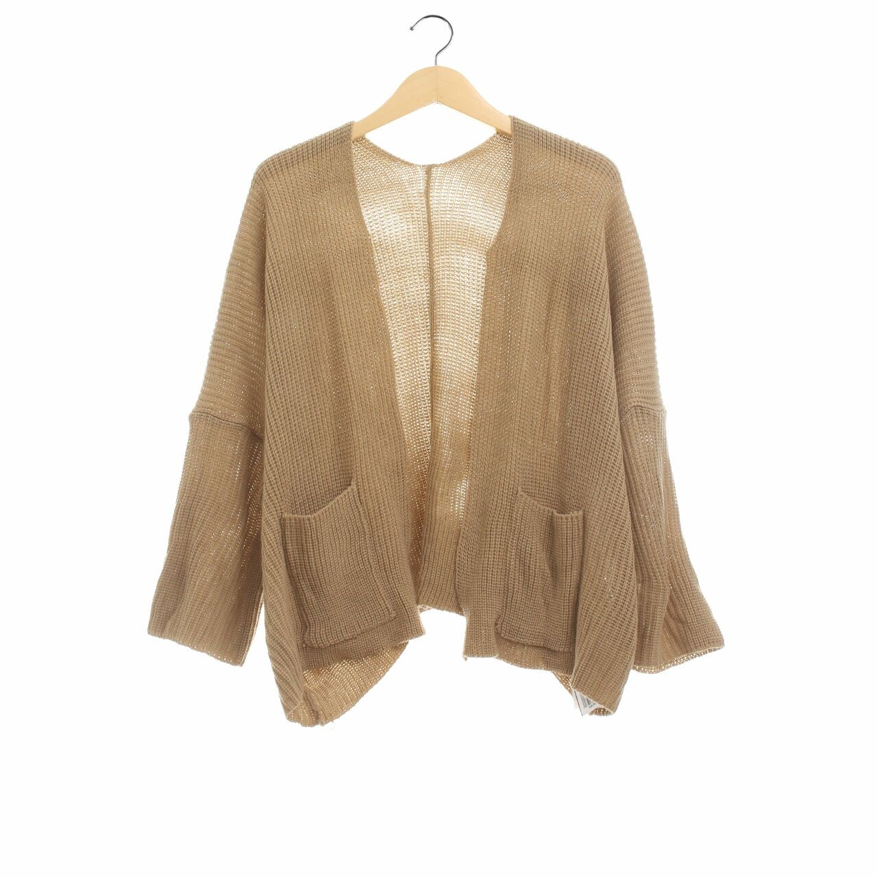 Private Collection Khaki Knit Cardigan