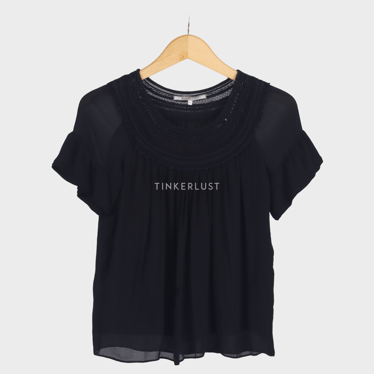 Private Collection Black Blouse