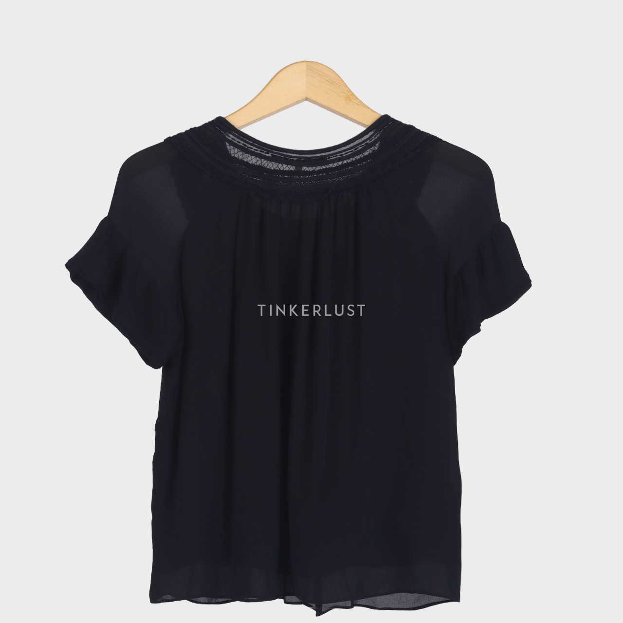 Private Collection Black Blouse