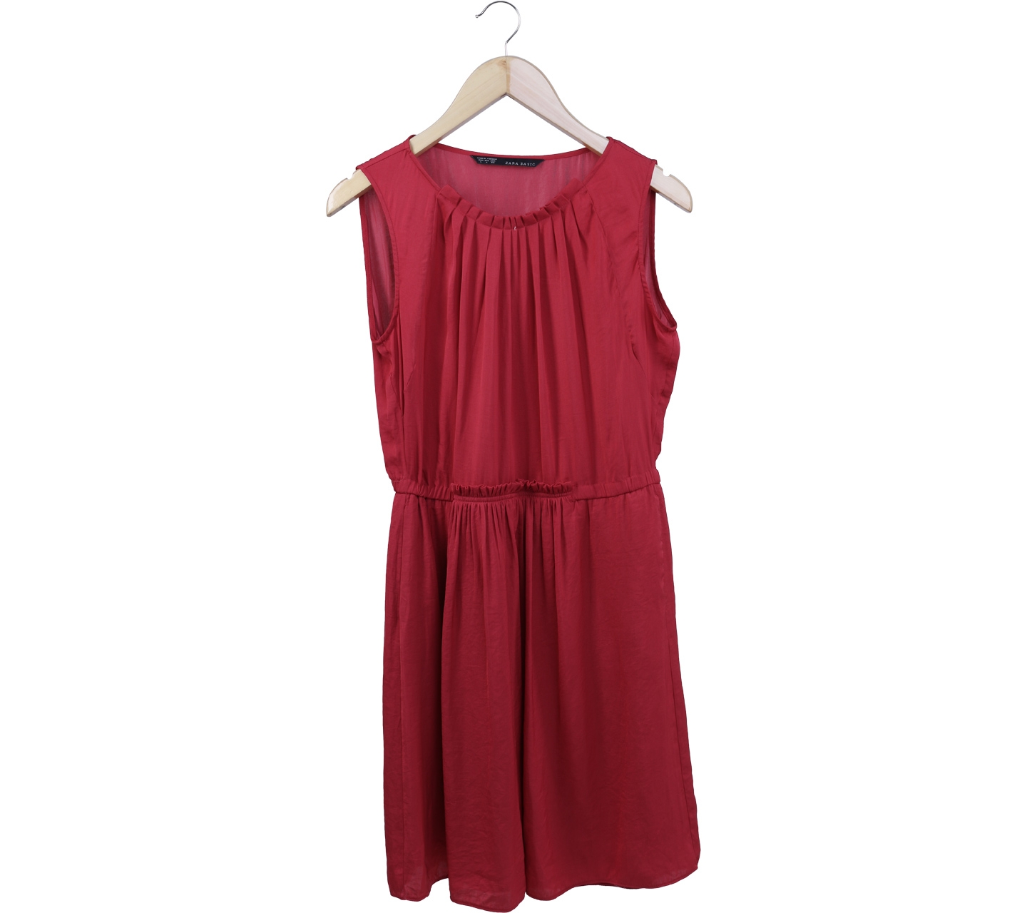 Zara Red sleevless Mini Dress