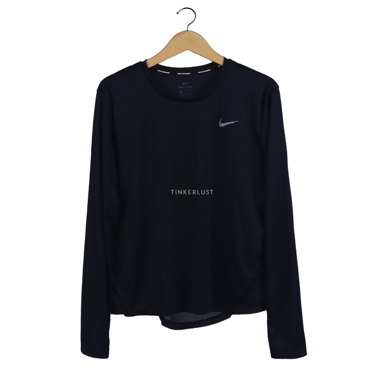 Nike Black Running Miller Top Long Sleeve