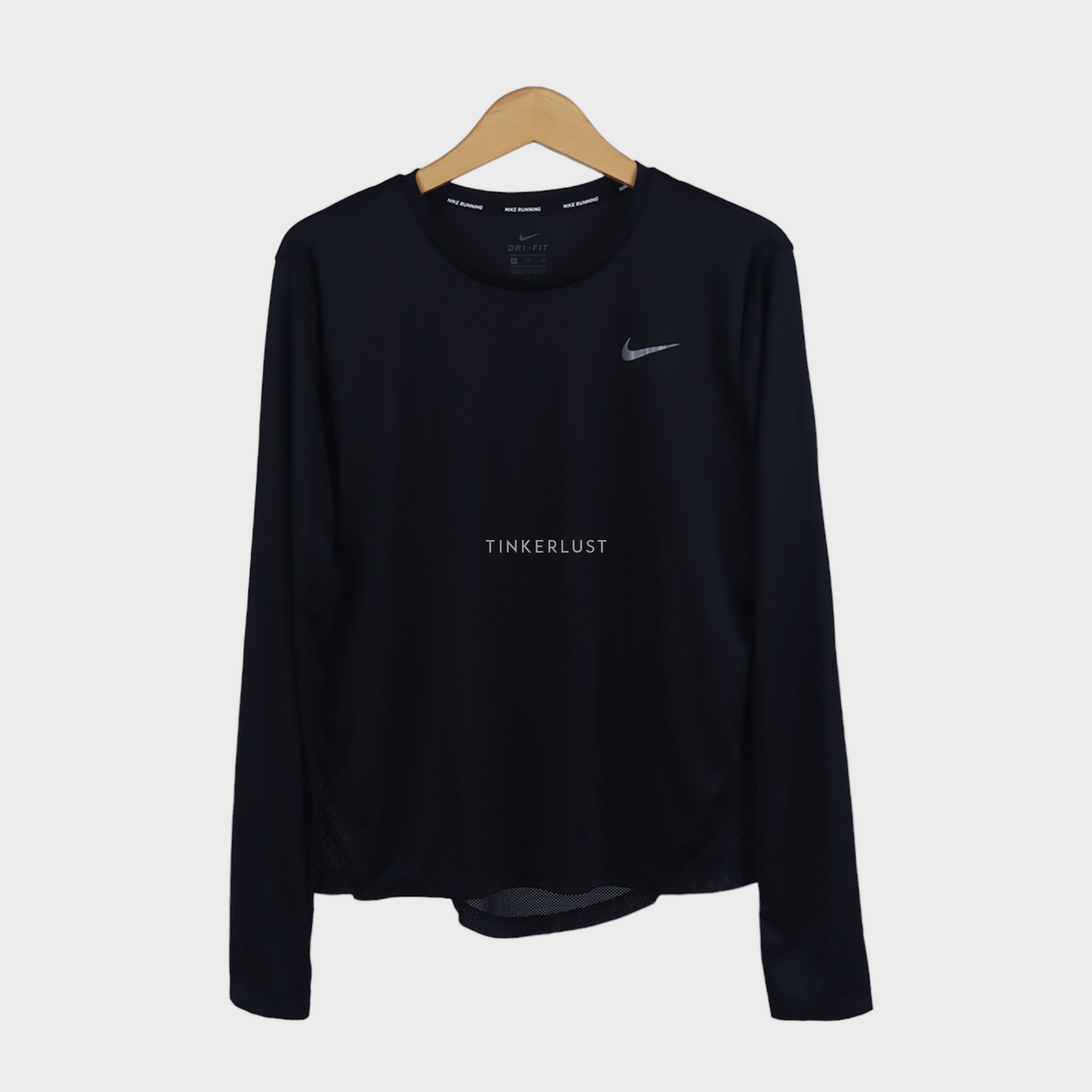 Nike Black Running Miller Top Long Sleeve