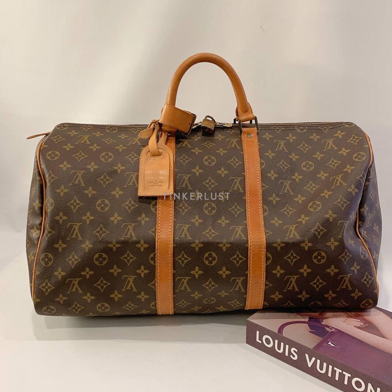 Louis Vuitton Keepall 50 Vintage Monogram 1987 Travel Bag