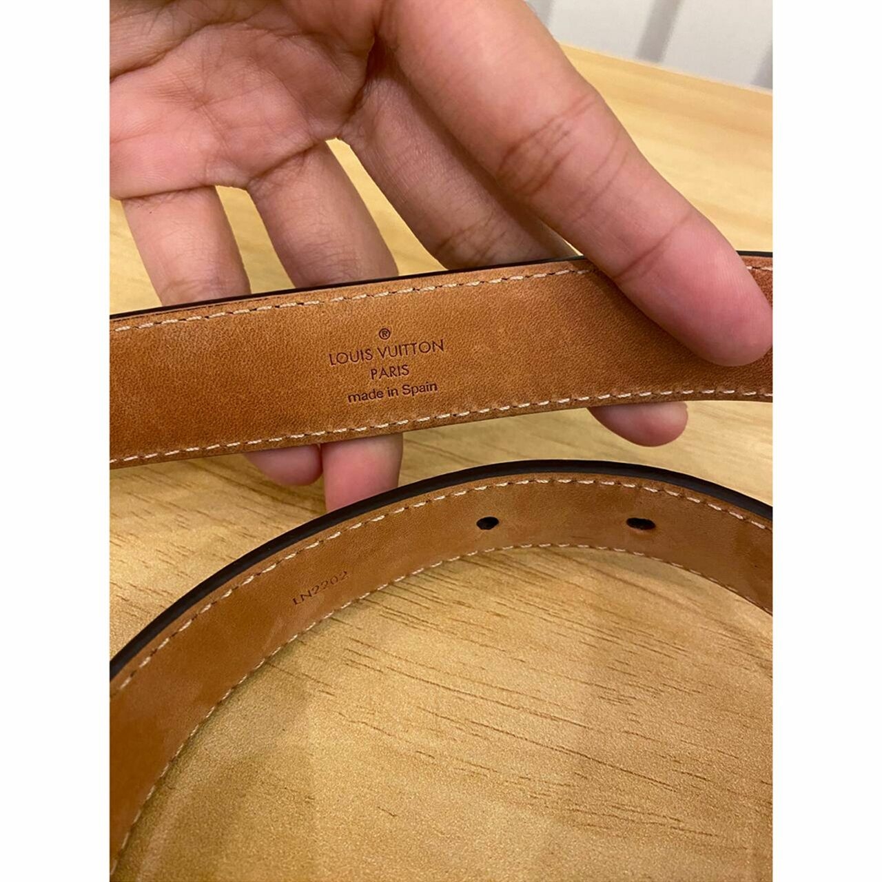 Louis Vuitton Mini 25mm Monogram Initial Belt