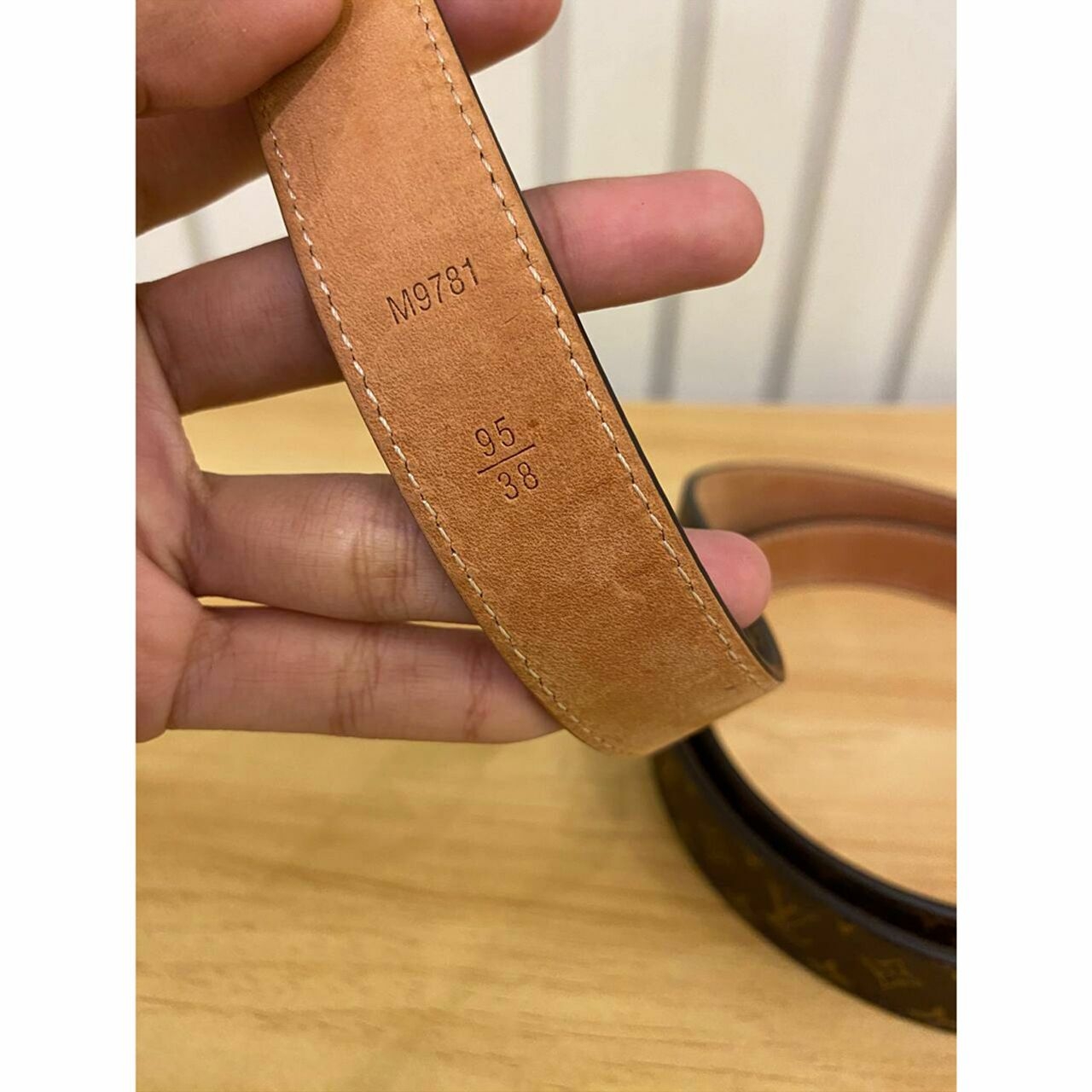 Louis Vuitton Mini 25mm Monogram Initial Belt