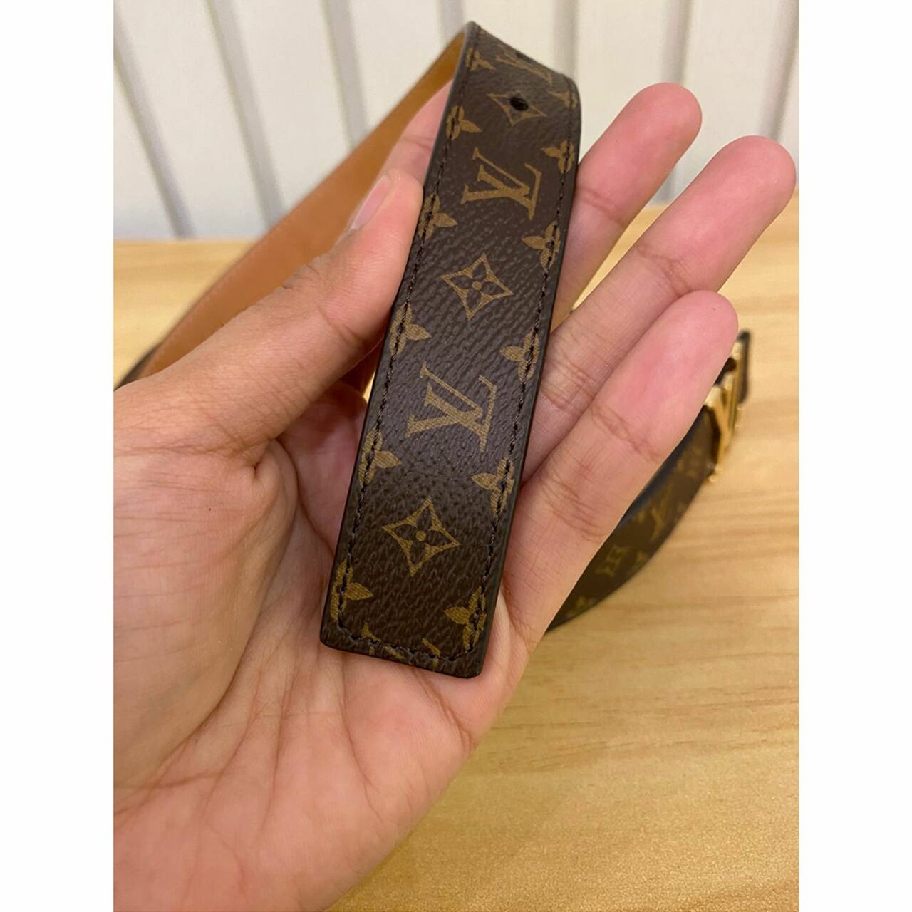 Louis Vuitton Mini 25mm Monogram Initial Belt