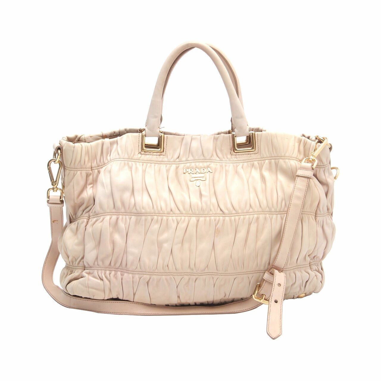 Prada Cream Satchel