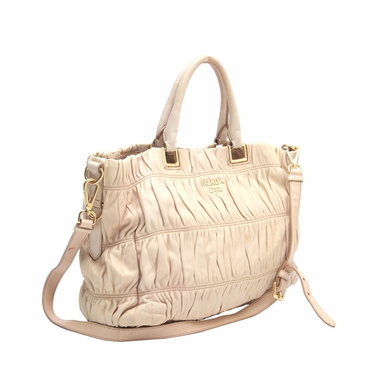 Prada Cream Satchel