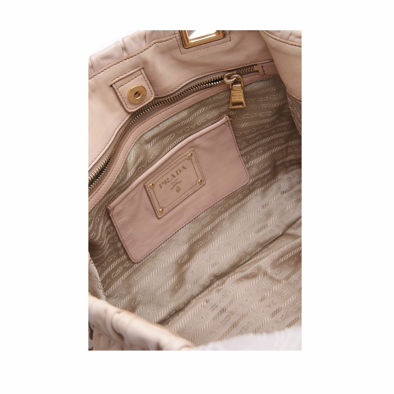 Prada Cream Satchel