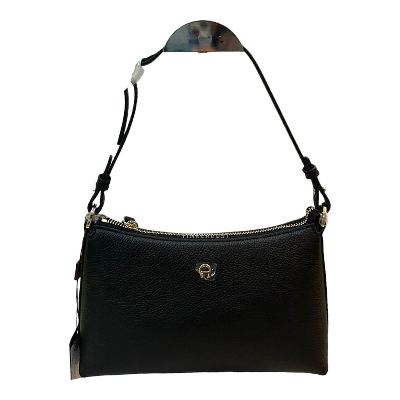 Aigner Juna Pochette Black Shoulder Bag