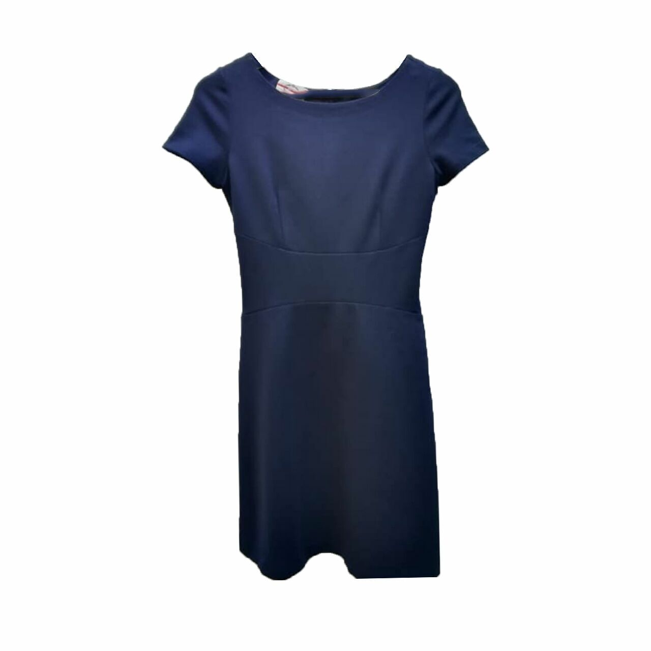 Prada Navy Wool Mini Dress