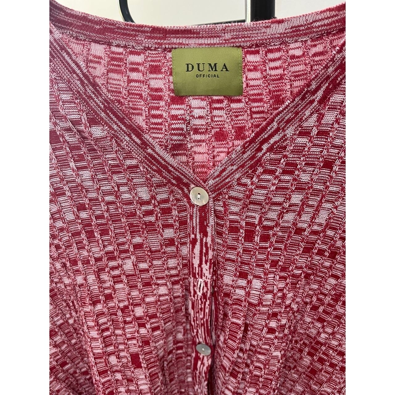 Duma Red Cardigan