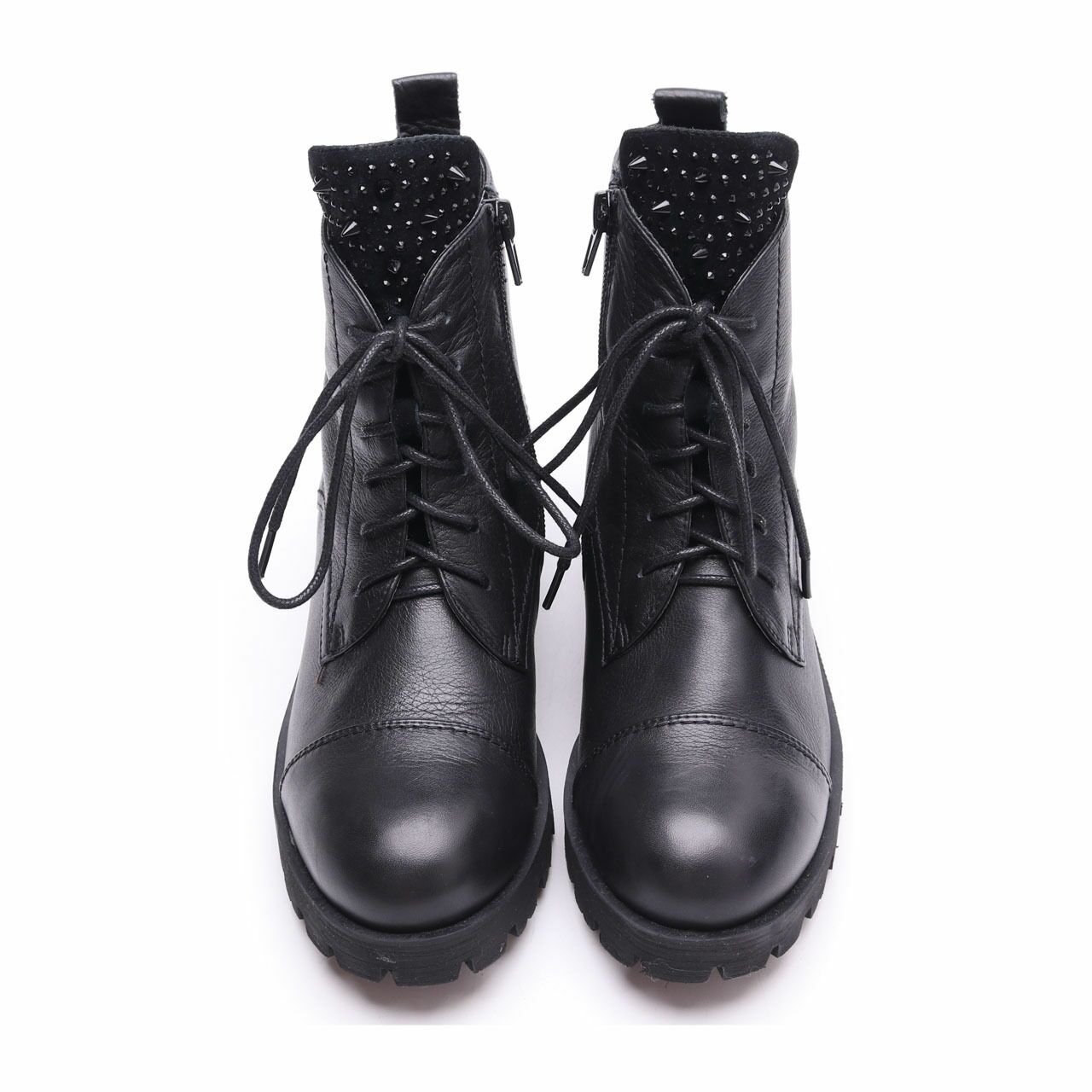 Staccato Black Studed Boots