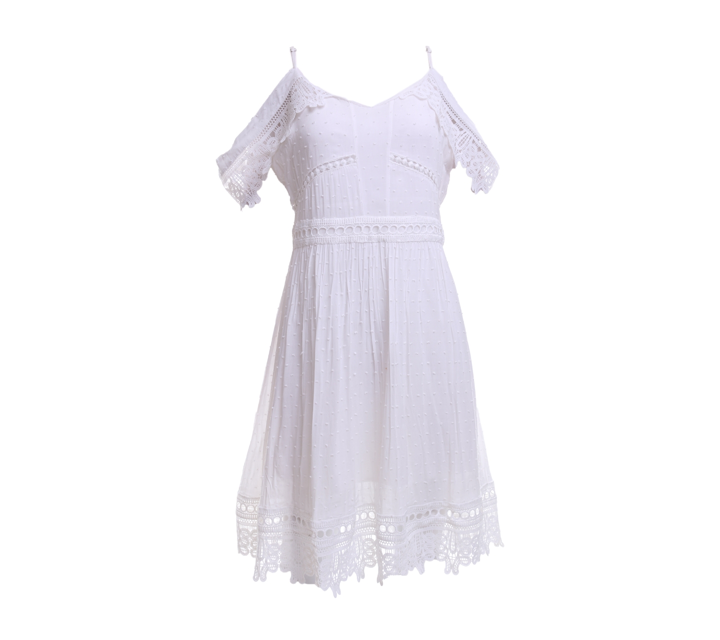 The Editor's Market White Midi Dress