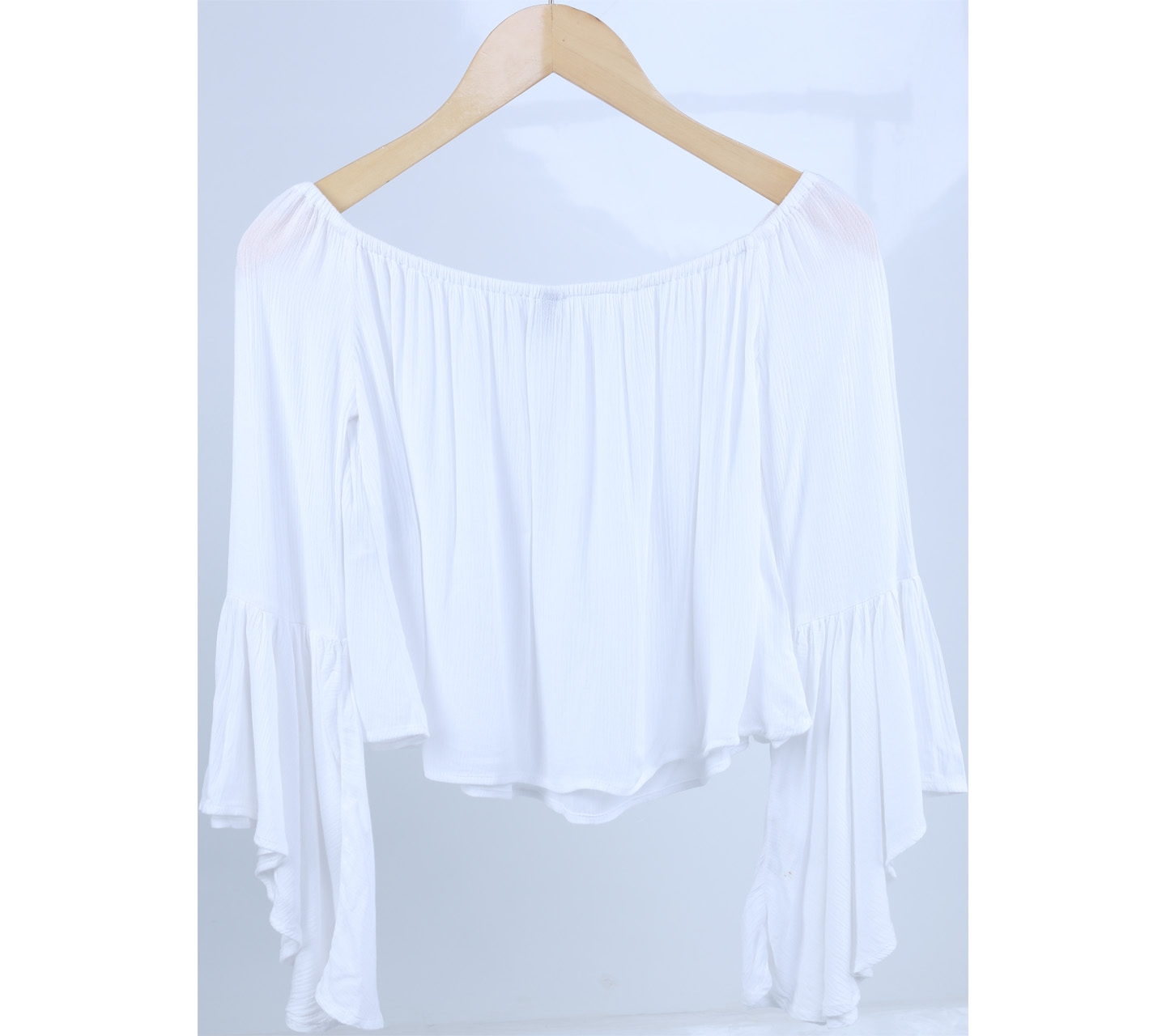 White Bardot Blouse