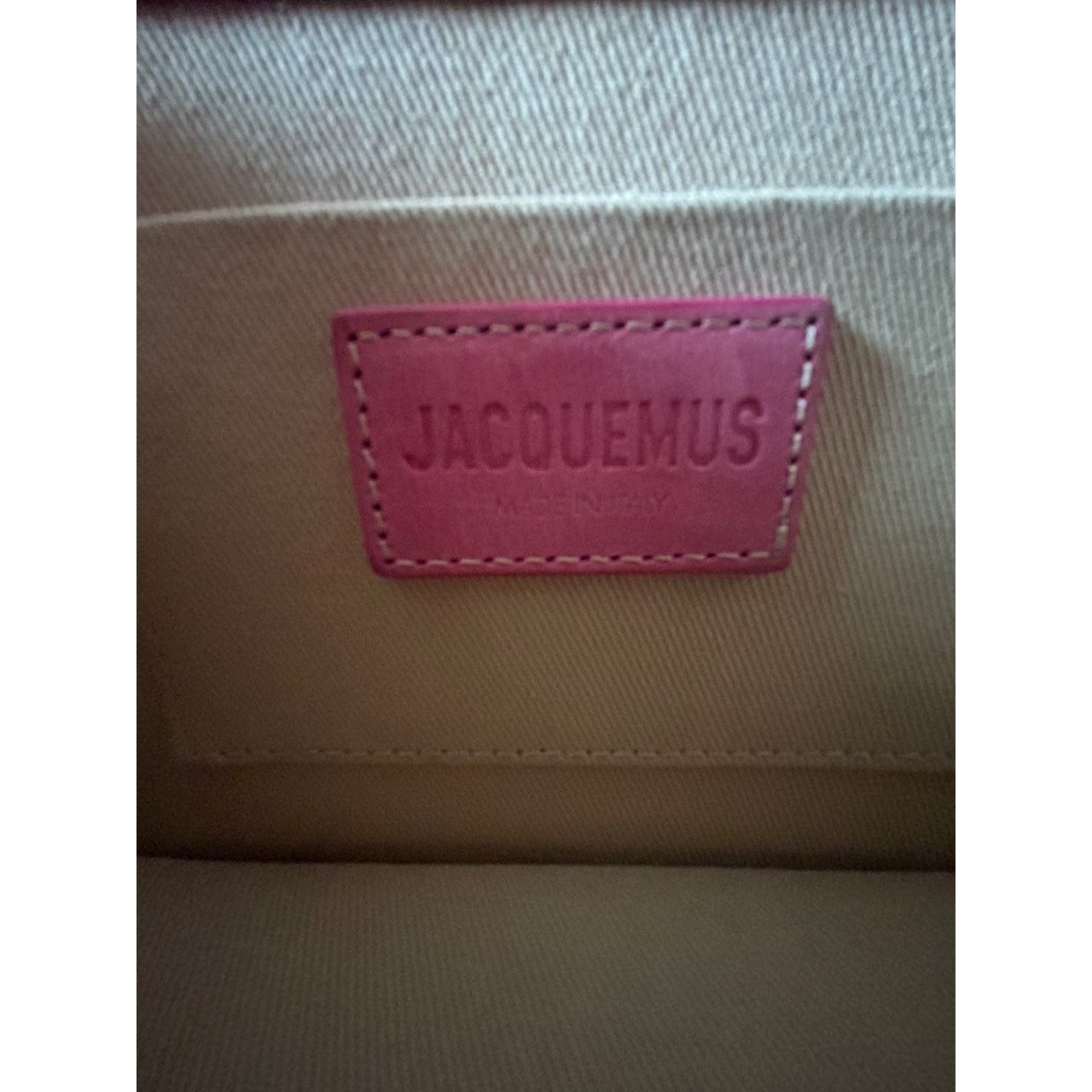 Jacquemus Le Chiquito Moyen Pink Leather Sling Bag