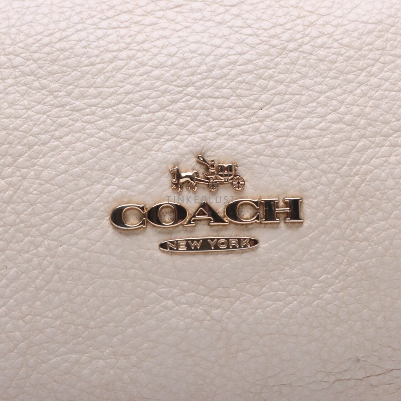 Coach Carrie Crossbody Bag Light Gold/Chalk