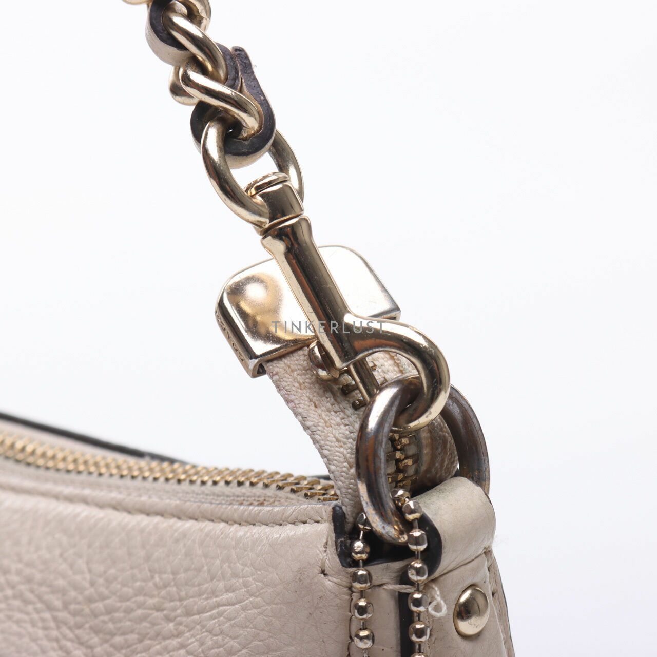 Coach Carrie Crossbody Bag Light Gold/Chalk