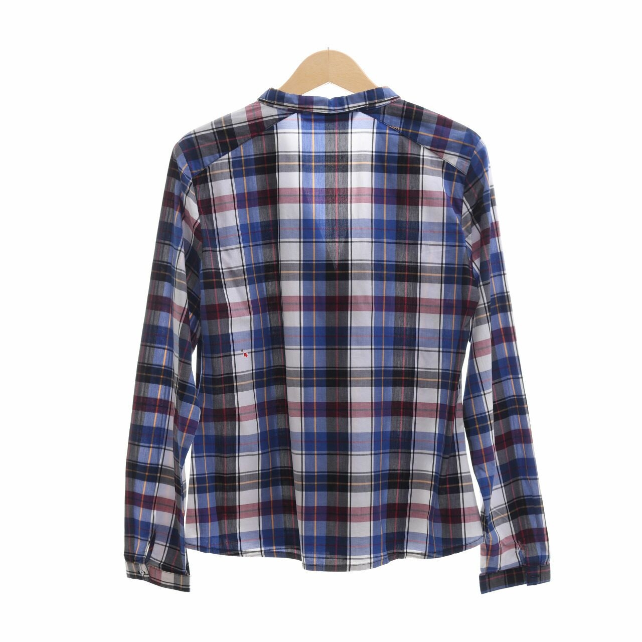 Zara Multicolor Tartan Blouse