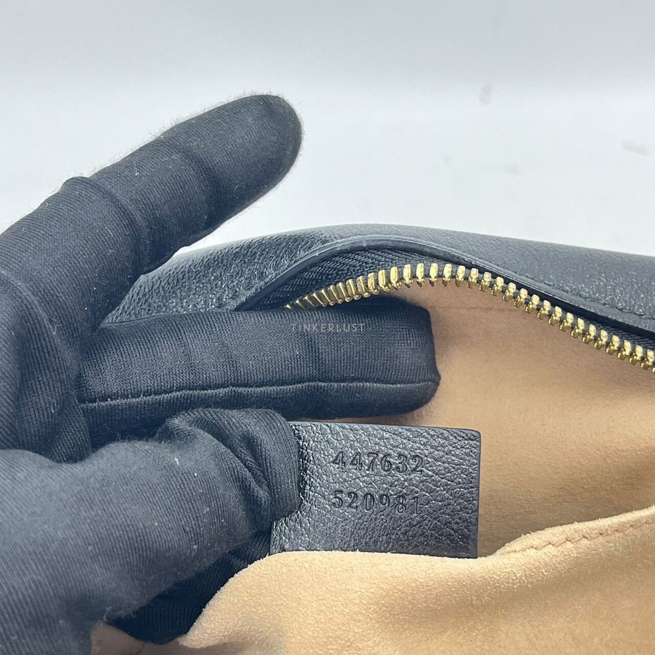 Gucci Camera Bag GG Canvas Black GHW Sling Bag