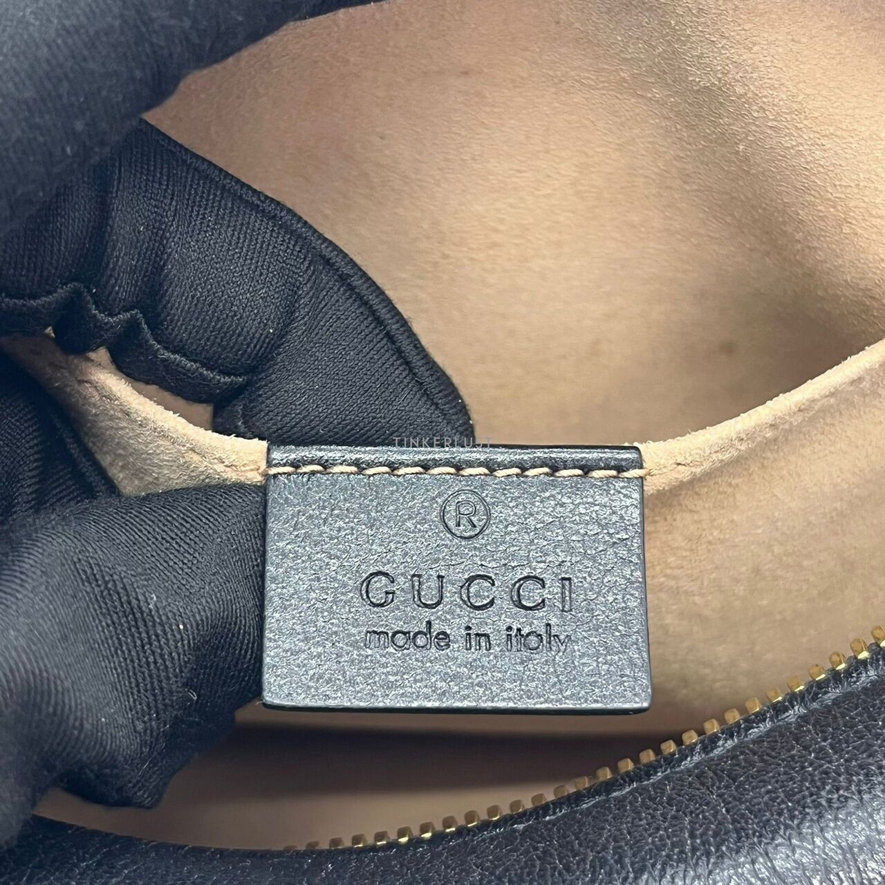 Gucci Camera Bag GG Canvas Black GHW Sling Bag