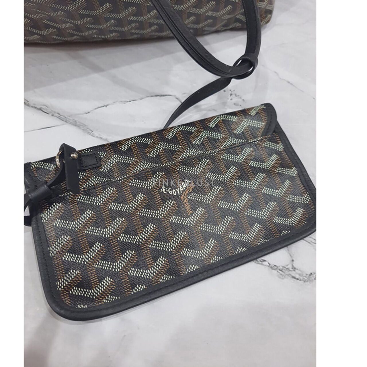 Goyard St. Louis PM Black 2017 Tote Bag