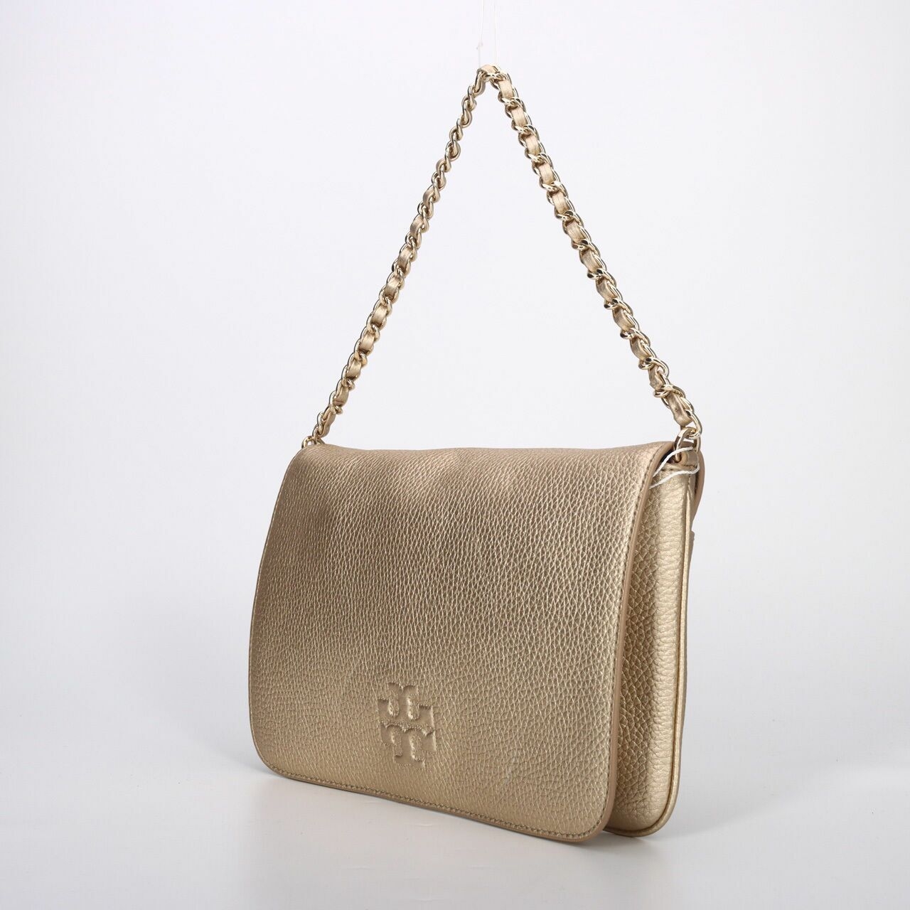 Tory Burch Thea Gold Clutch