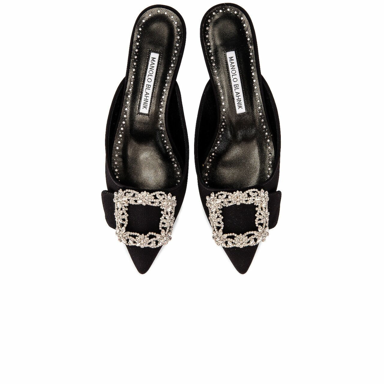 Manolo Blahnik Black Flats