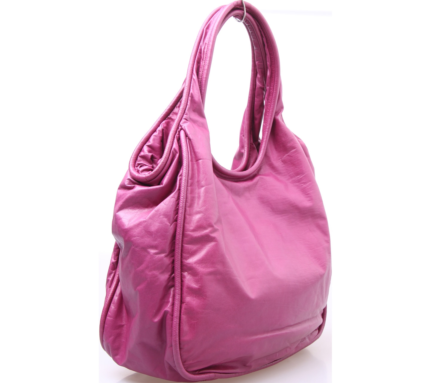 Jil sander purple shoulder bag