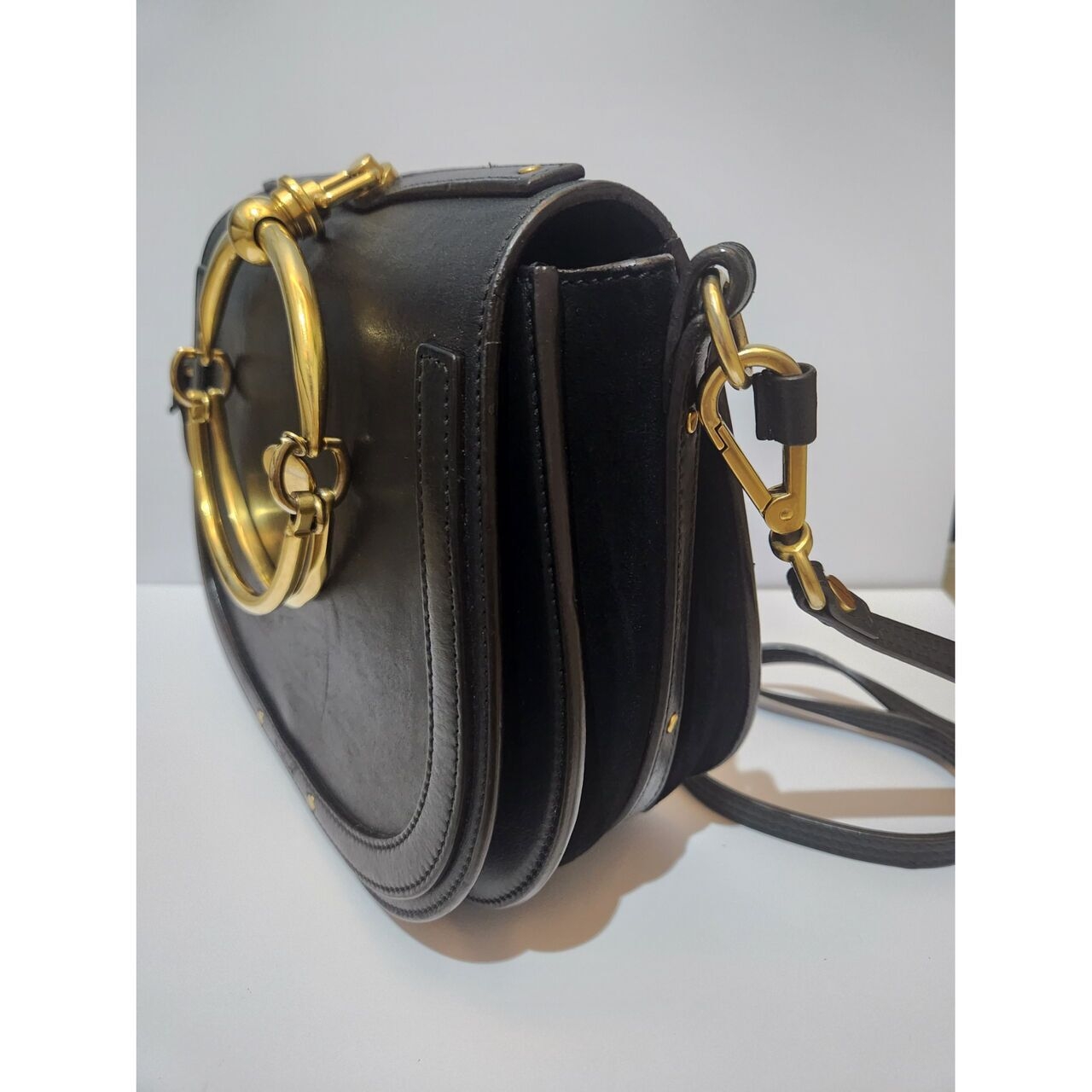 Chloe Nile Bracelet Black Sling Bag