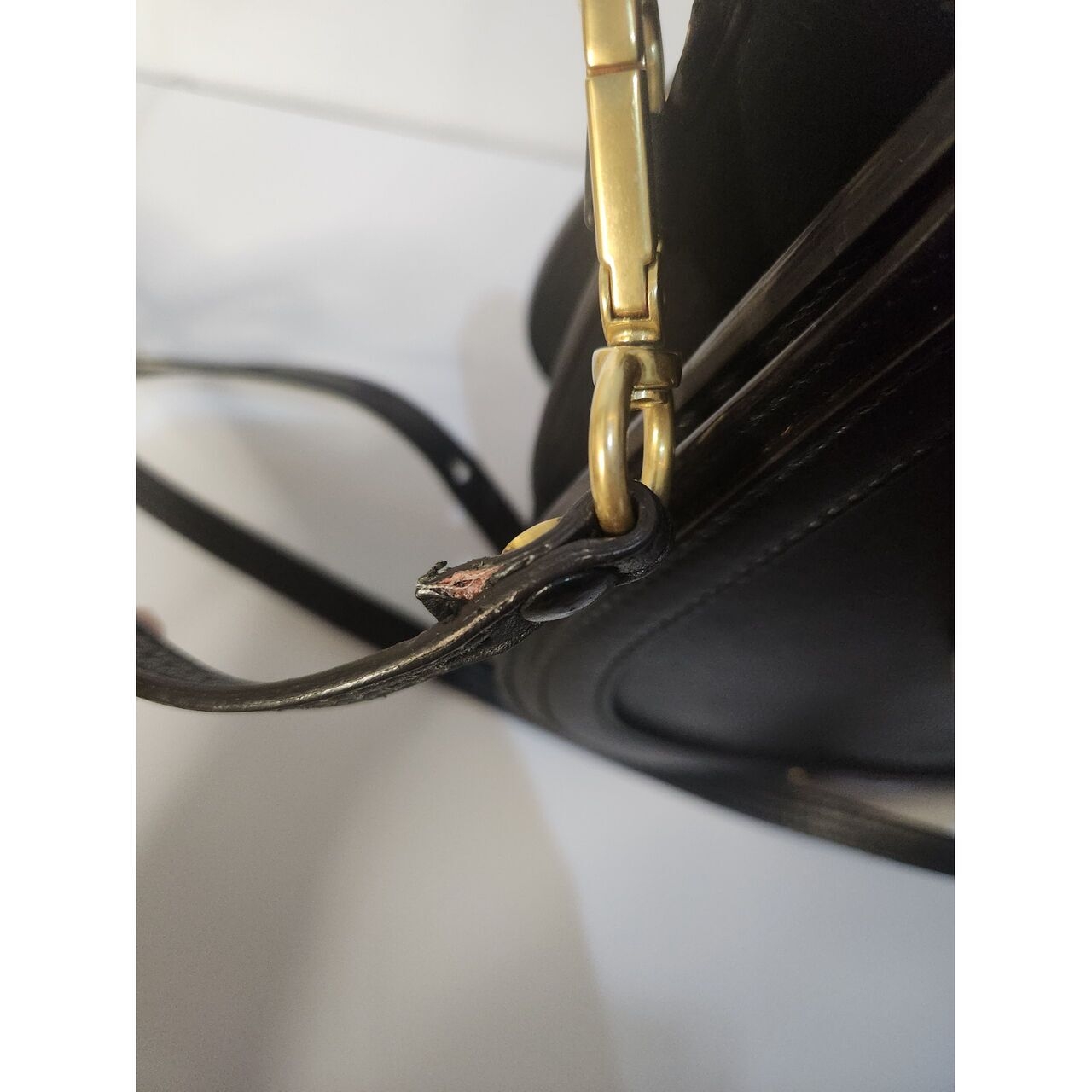 Chloe Nile Bracelet Black Sling Bag