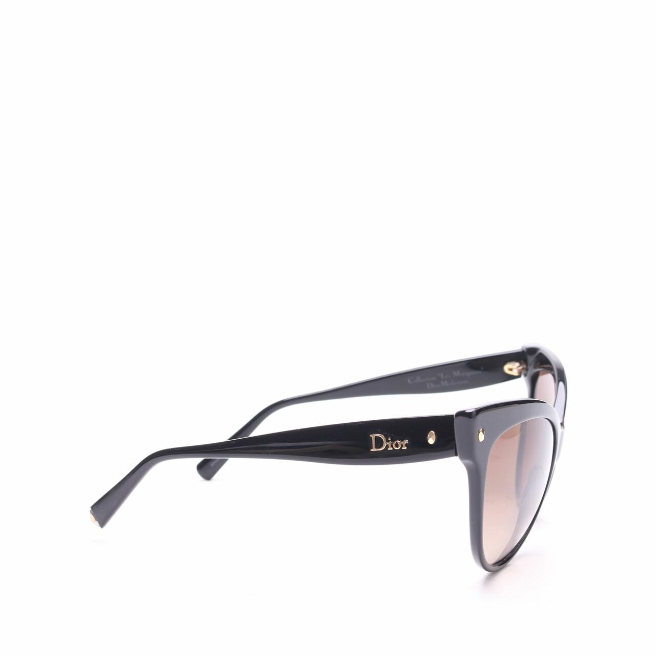 Christian Dior Black Acetate Mohotani Sunglasses