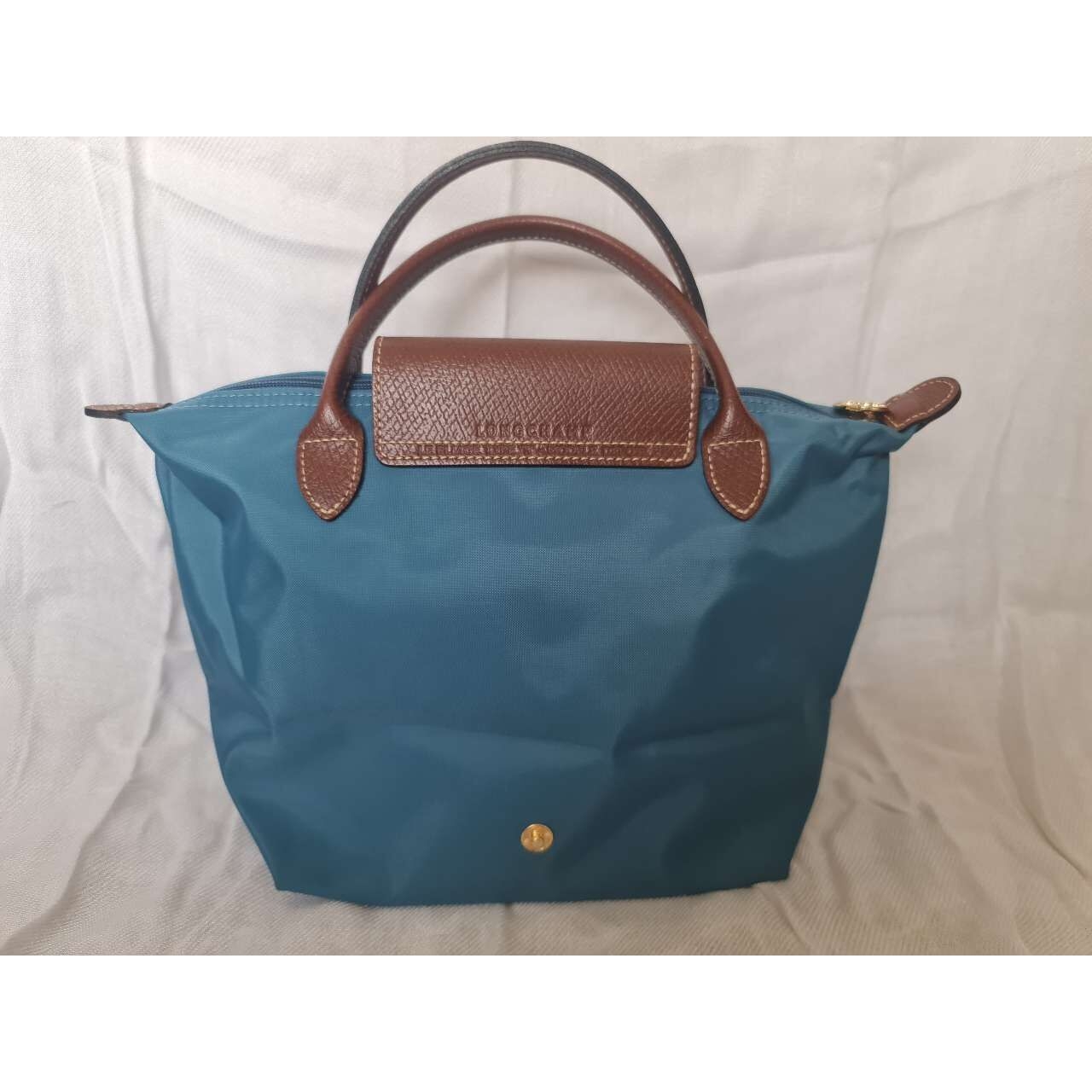 Longchamp Le Pliage Blue Tote Bag