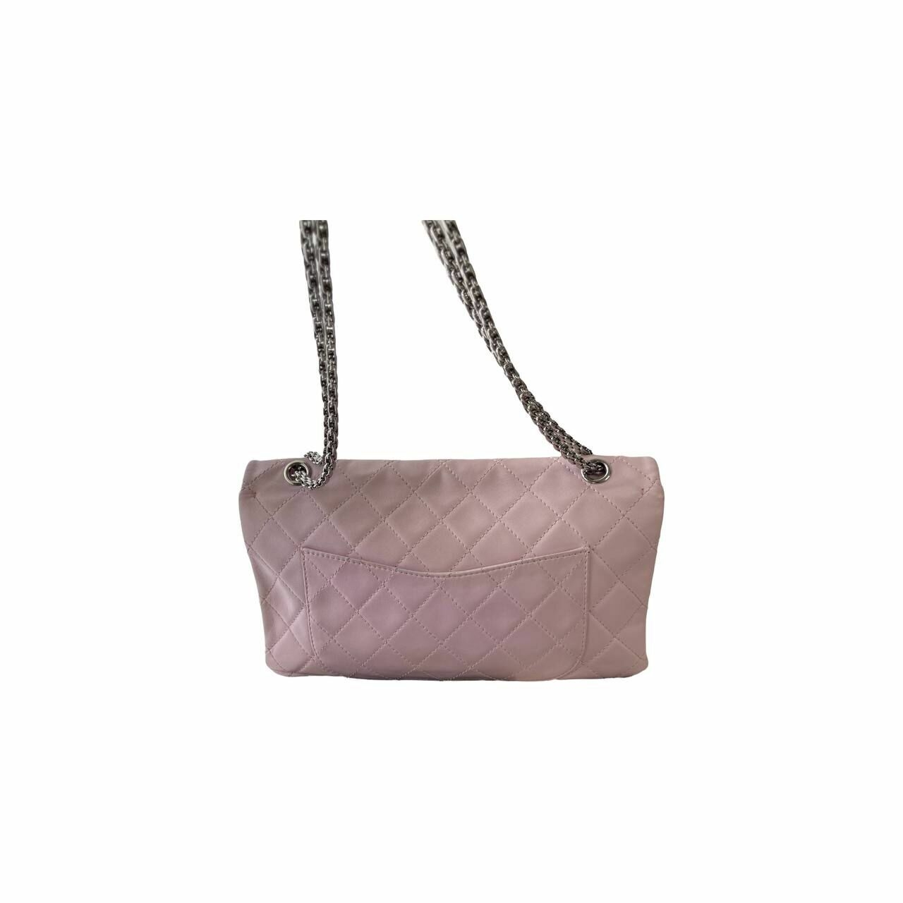 Chanel Reissue Pink SHW Double Flap Shoulder Bag