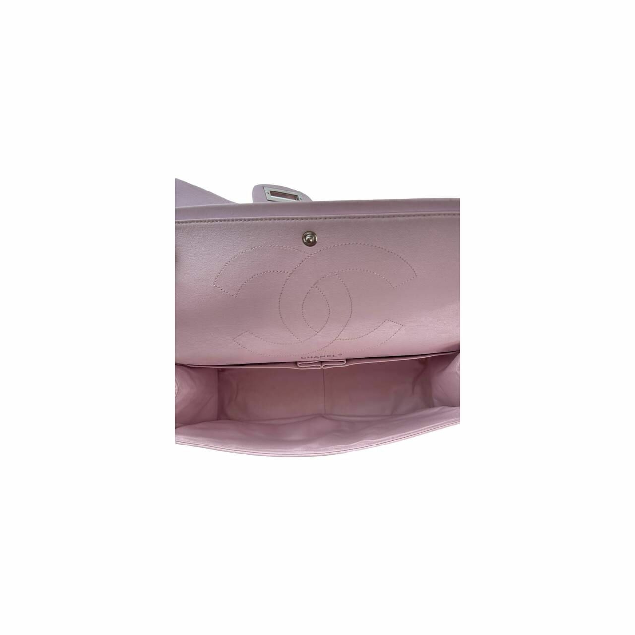 Chanel Reissue Pink SHW Double Flap Shoulder Bag